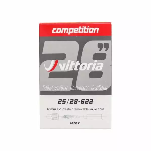 Chambre à Air VITTORIA COMPETITION LATEX 700x25/28c Valve 48 Mm 6 Chambre à Air VITTORIA COMPETITION LATEX 700x25/28c Valve 48 Mm – Image 4