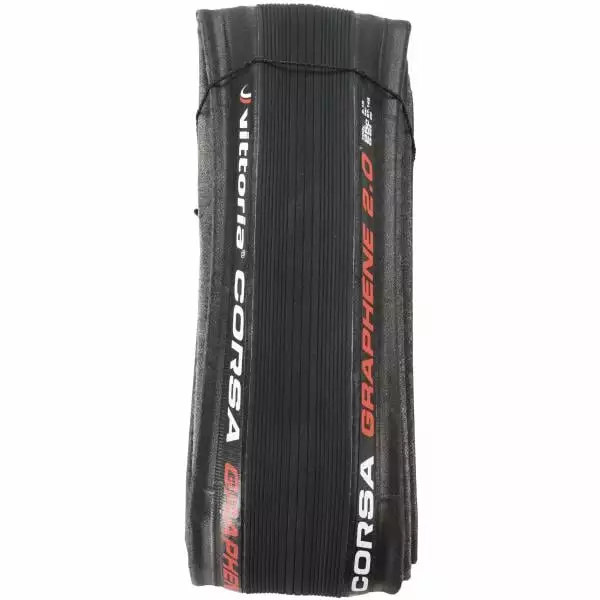 Pneu VITTORIA CORSA Graphene G2.0 700x25c TubeType Souple 4 Pneu VITTORIA CORSA Graphene G2.0 700x25c TubeType Souple – Image 2