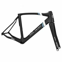 Cadre Route EDDY MERCKX 525 DISC Noir/Blanc/Bleu