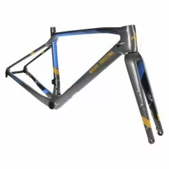 Cadre Gravel WILIER TRIESTINA JENA Gris/Bleu/Jaune 2021