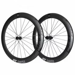 Dt-swiss Paire De Roues DT SWISS HEC HYBRID 1400 SPLINE 62 DISC à Pneus (Center Lock)