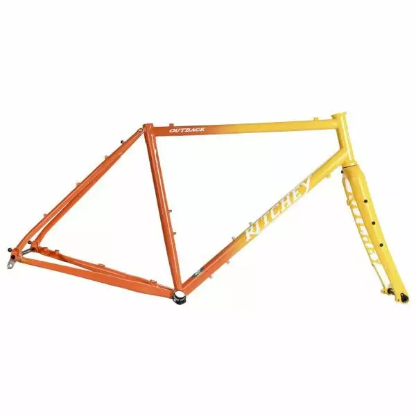 Cadre Gravel RITCHEY OUTBACK DISC Orange/Jaune 2022 12 Cadre Gravel RITCHEY OUTBACK DISC Orange/Jaune 2022 – Image 10