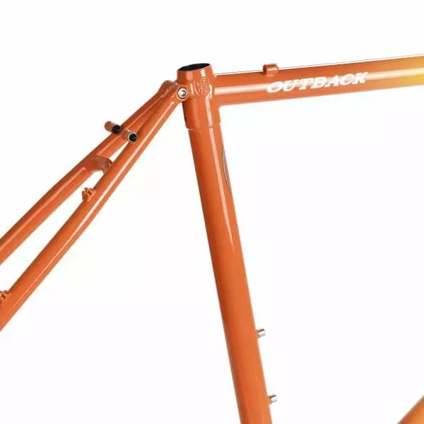 Cadre Gravel RITCHEY OUTBACK DISC Orange/Jaune 2022 6 Cadre Gravel RITCHEY OUTBACK DISC Orange/Jaune 2022 – Image 4