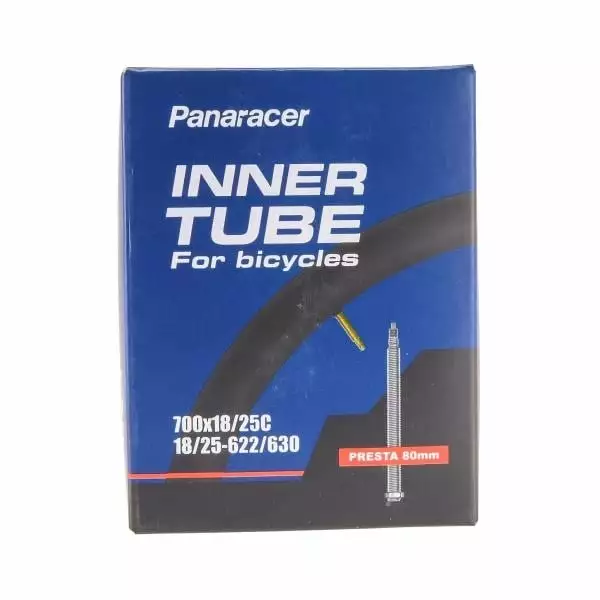 Chambre à Air PANARACER STANDARD 700x18/25c Valve 80 Mm 3 Chambre à Air PANARACER STANDARD 700x18/25c Valve 80 Mm