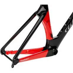 Cadre Contre La Montre WILIER TRIESTINA TURBINE DISC Noir/Rouge 2023 -Roues et Pneus Soldes Magasin Wilier Turbine Disc Rahmen schwarz rot5B600x6005D 3